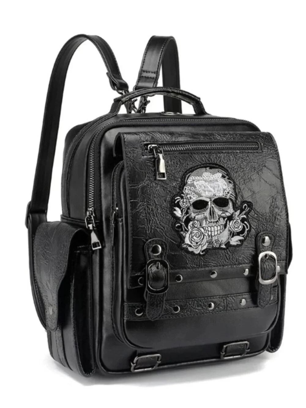 Women Skull Head Backpack